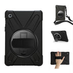 Port Designs Pro Shock 360 Rugged Protective and Rotative Folio for Samsung Galaxy Tab A9+ - Black