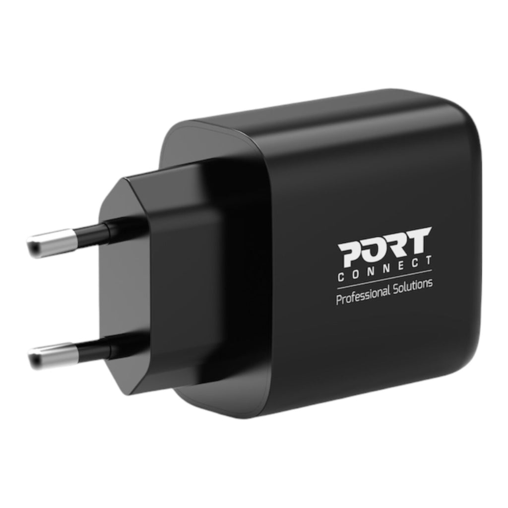 Port Connect 65W GaN Type-C and USB-A Fast Charger