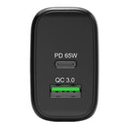 Port Connect 65W GaN Type-C and USB-A Fast Charger