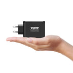 Port Connect GaN 130W PD USB Type-C Wall Charger