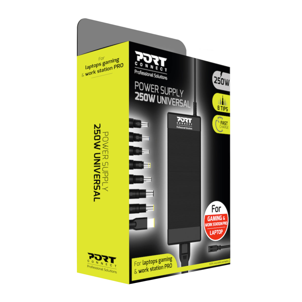 Port Connect 250W Universal Power Supply
