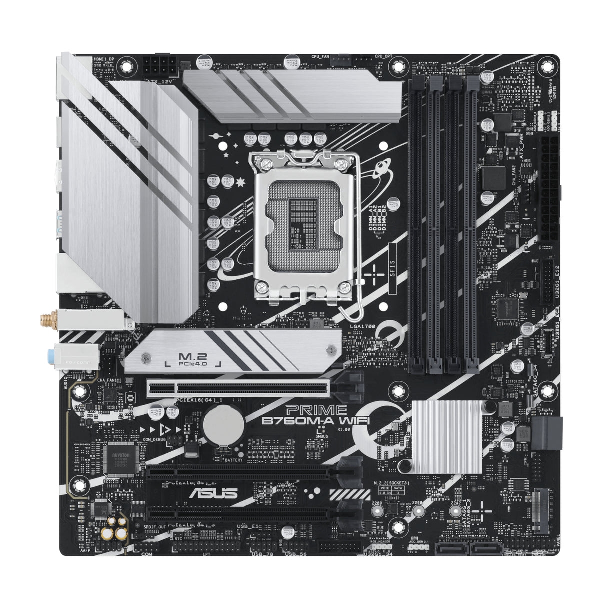 Asus PRIME B760M-A WIFI Intel LGA1700 M-ATX Motherboard