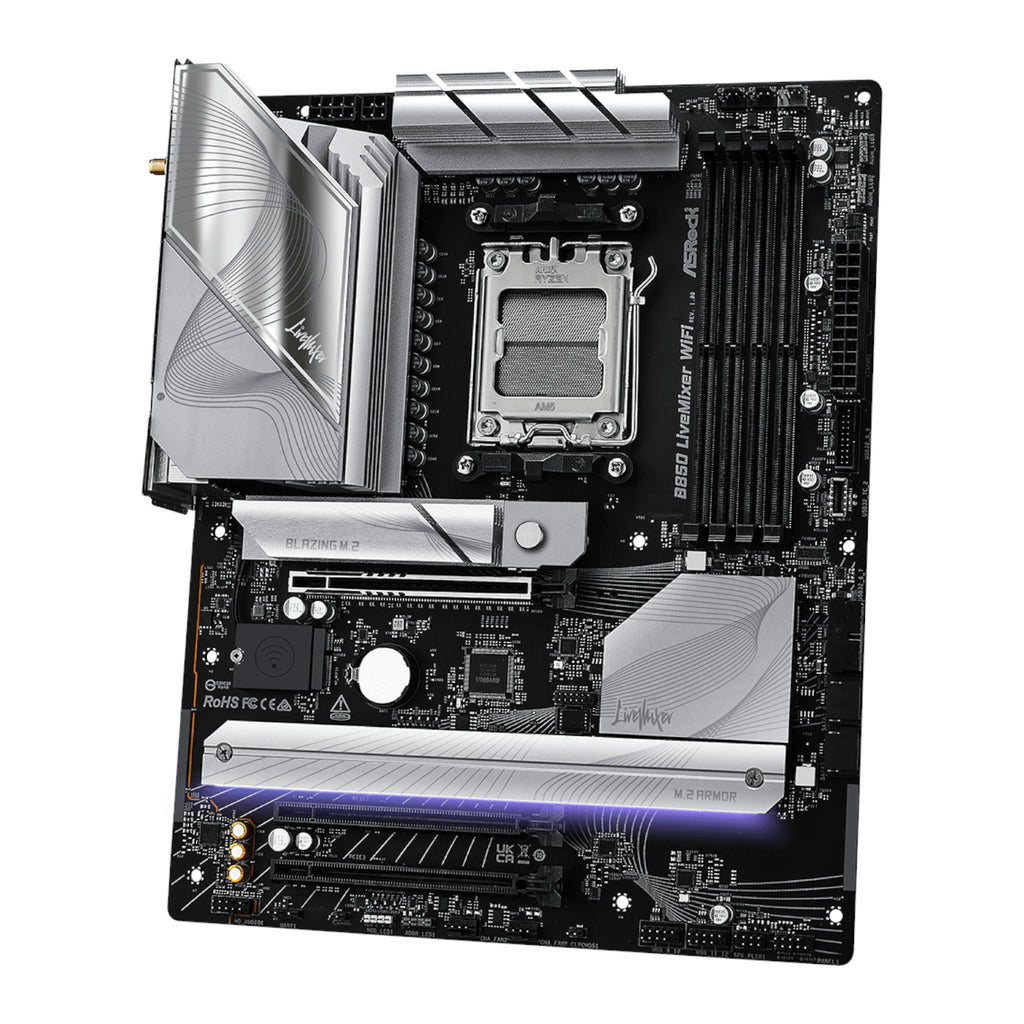 ASRock B850 LiveMixer WiFi AM5 ATX Gaming Motherboard