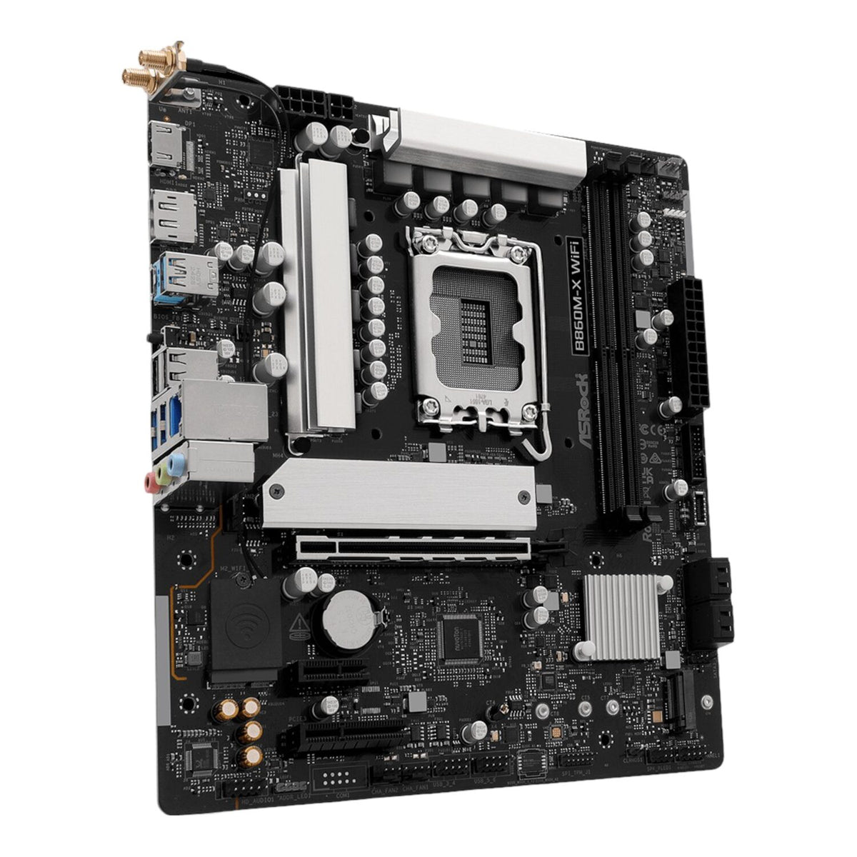 ASRock B860M-X WIFI Micro ATX DDR5 Motherboard (PCIe 5 and Wi-Fi 6E)