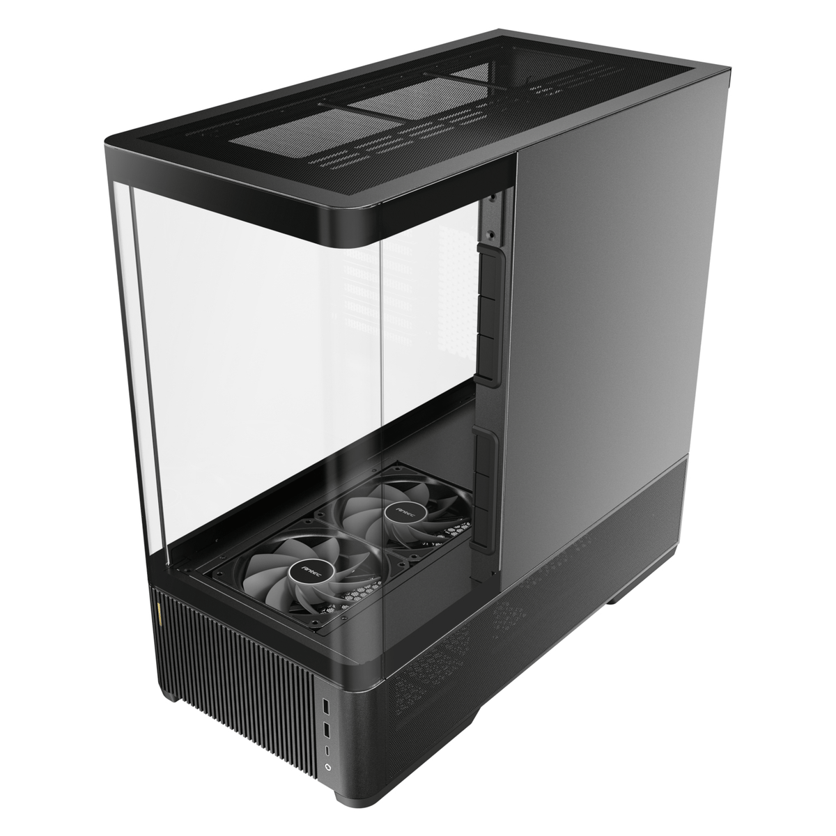 Antec C6 CURVED AIR ATX | Micro-ATX | ITX Mid-Tower Gaming Chassis - Black