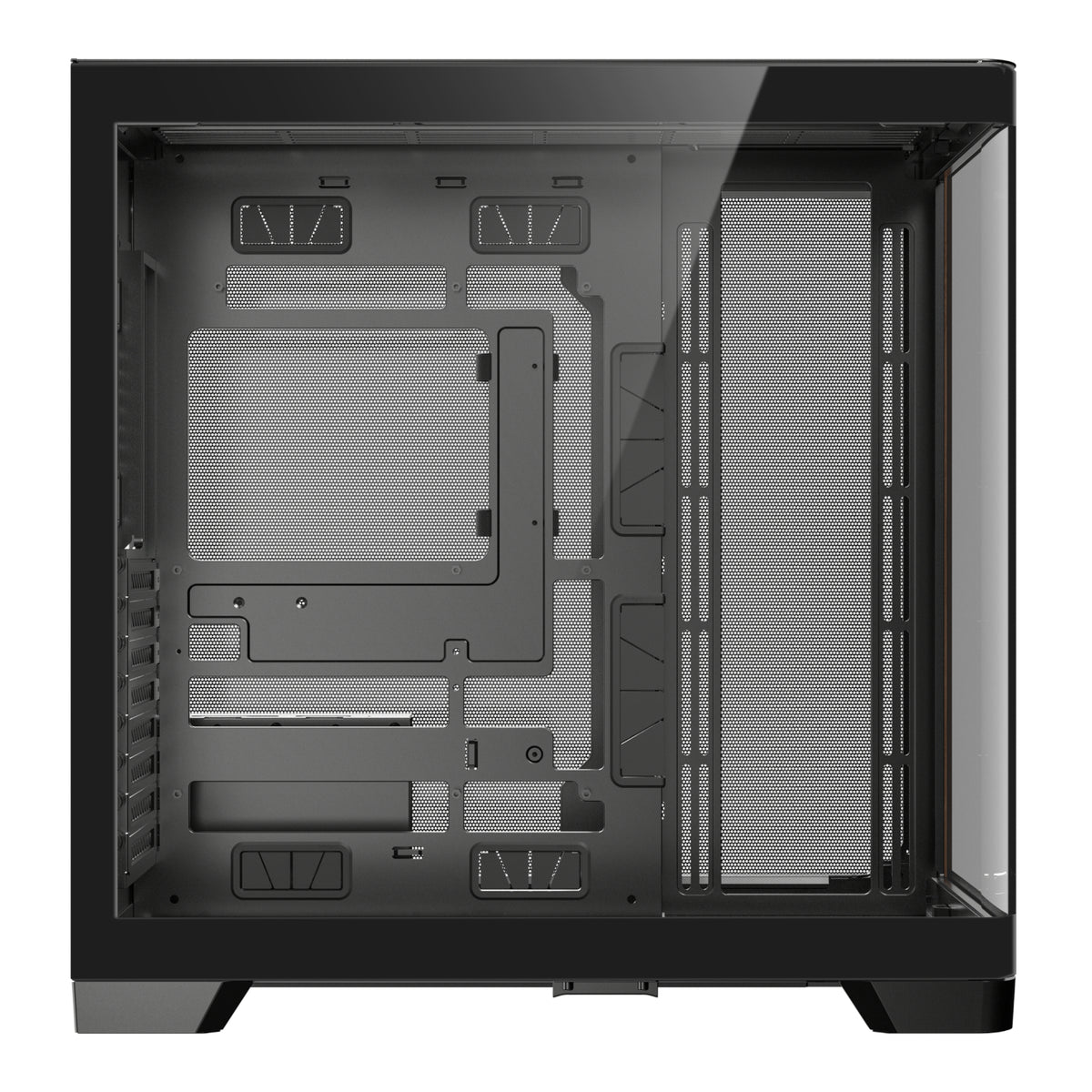 Antec C8 Curved Wood E-ATX | ATX | Micro-ATX | ITX Dual Chamber Gaming Chassis - Black