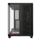 Corsair AIR 5400 LX-R RGB iCUE LINK Triple Chamber Mid-Tower PC Case - Black