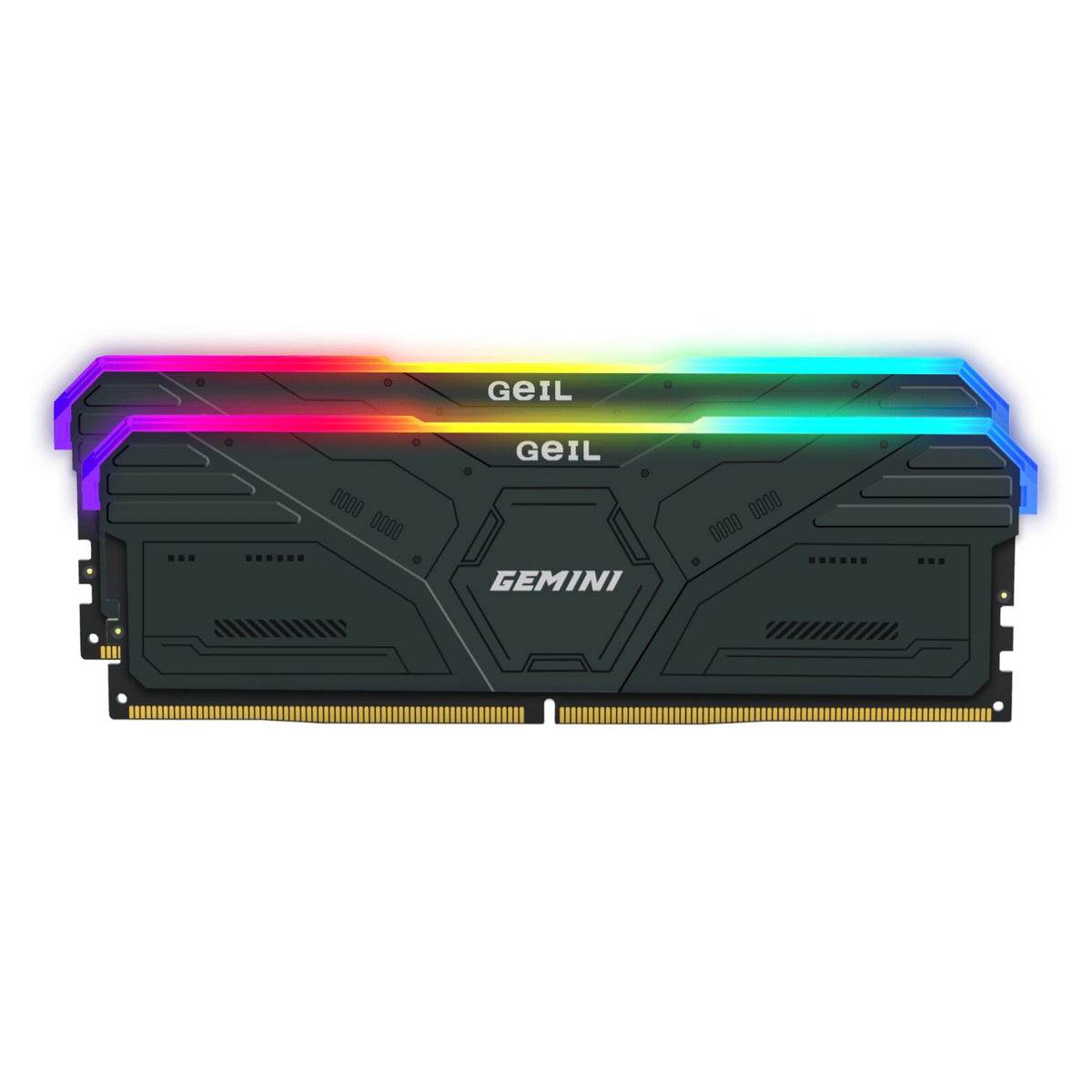 GeIL Gemini RGB 32GB DDR5 6000MHz Desktop Gaming Memory Kit (2 x 16GB) – Grey