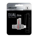 HIKSEMI Dual Slim 128GB USB3.2 Flash Drive