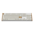 Keychron K10 HE Special Edition Full-size Hot-Swap Gateron Dbl-Rail Nebula Switch RGB Wireless Keyboard - White (Wood + Al)