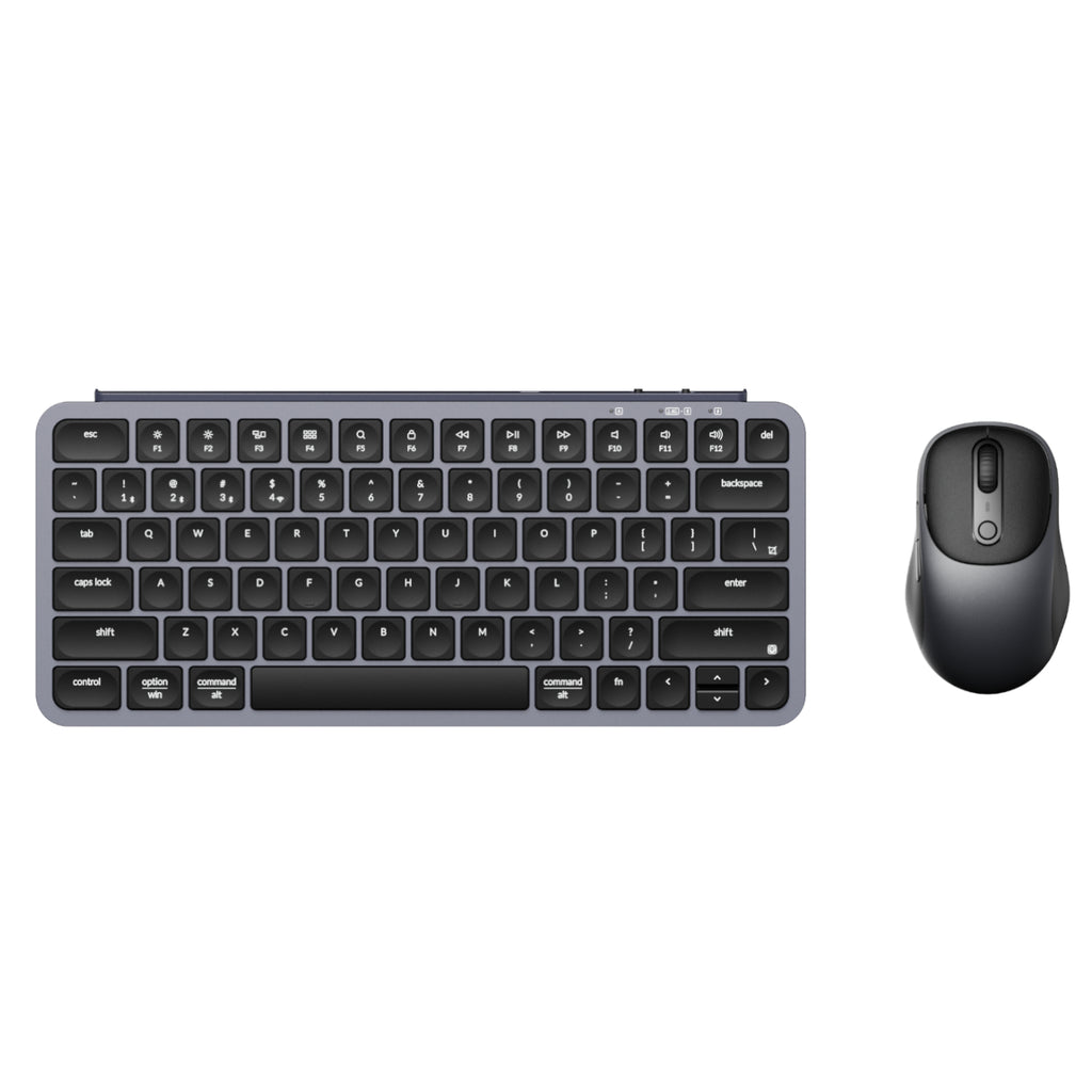 Keychron B1 Pro 75% Layout Wireless Keyboard and Mouse Combo - Space Grey