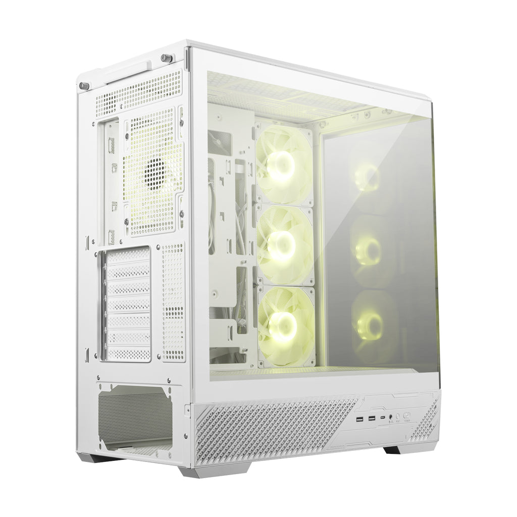 MSI MAG PANO 130R PZ ATX Gaming Chassis - White