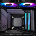 MSI MAG Coreliquid A13 240 AIO Liquid CPU Cooler - Black