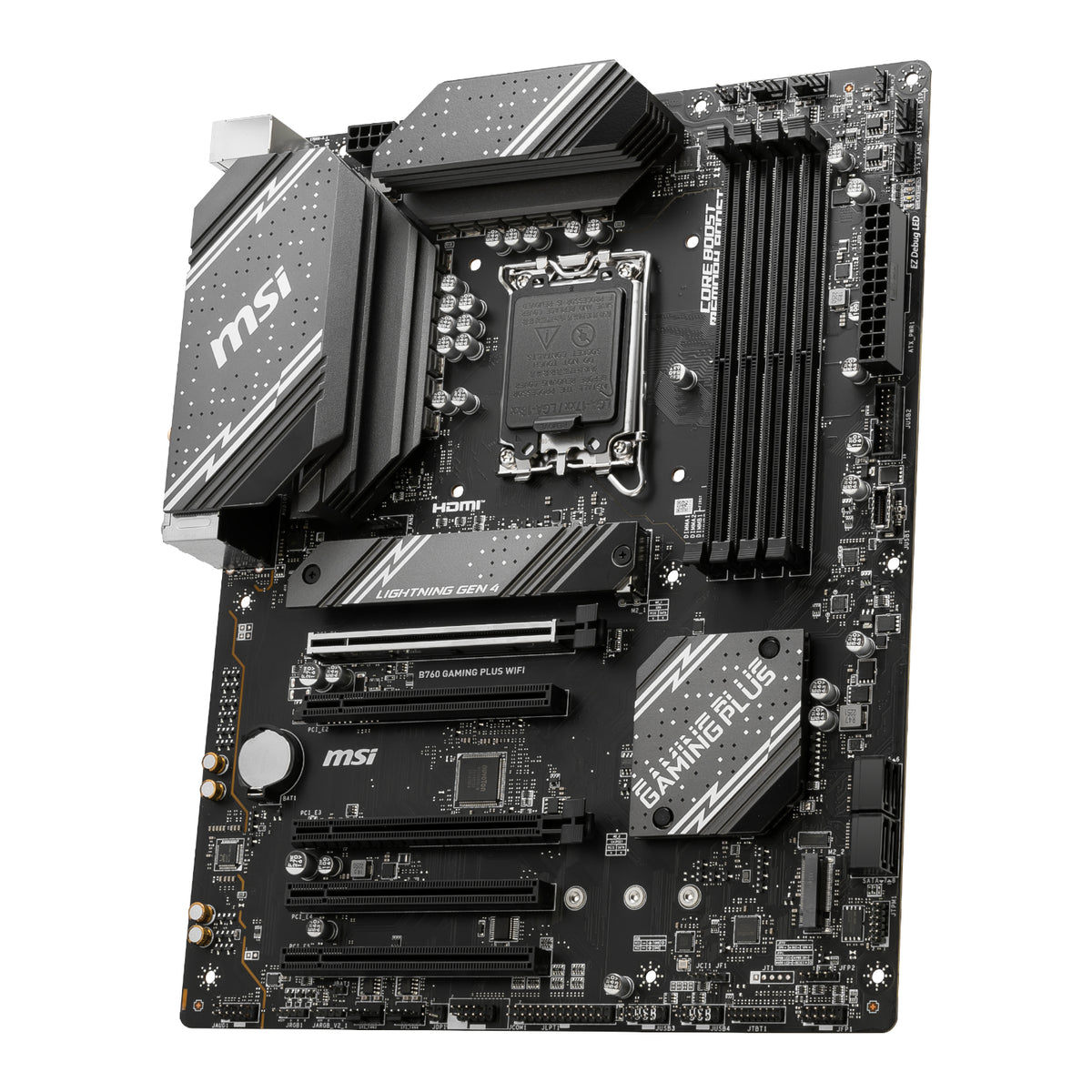 MSI B760 GAMING PLUS WIFI DDR5 LGA1700 ATX Motherboard