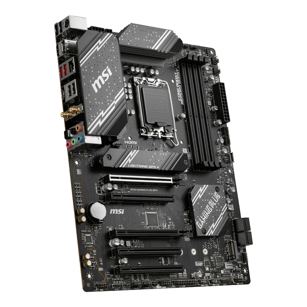 MSI B760 GAMING PLUS WIFI DDR5 LGA1700 ATX Motherboard