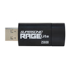 Patriot Rage Lite 256GB USB3.2 Flash Drive - Black
