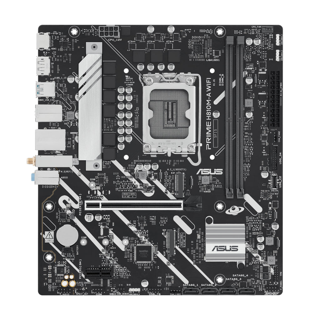 Asus PRIME H810M-A WIFI LGA1851 Micro ATX Motherboard