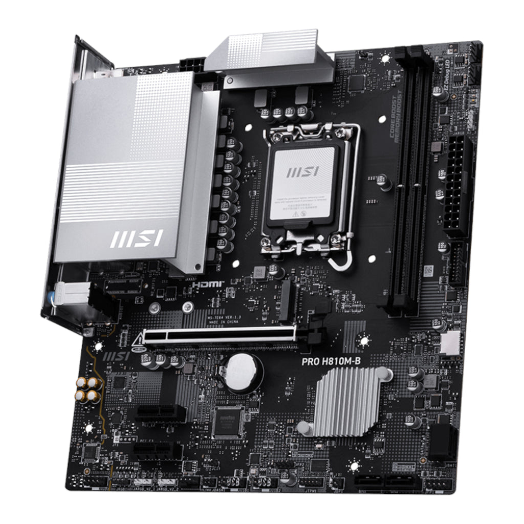 MSI H810M-B PRO LGA1851 M-ATX DDR5 Motherboard