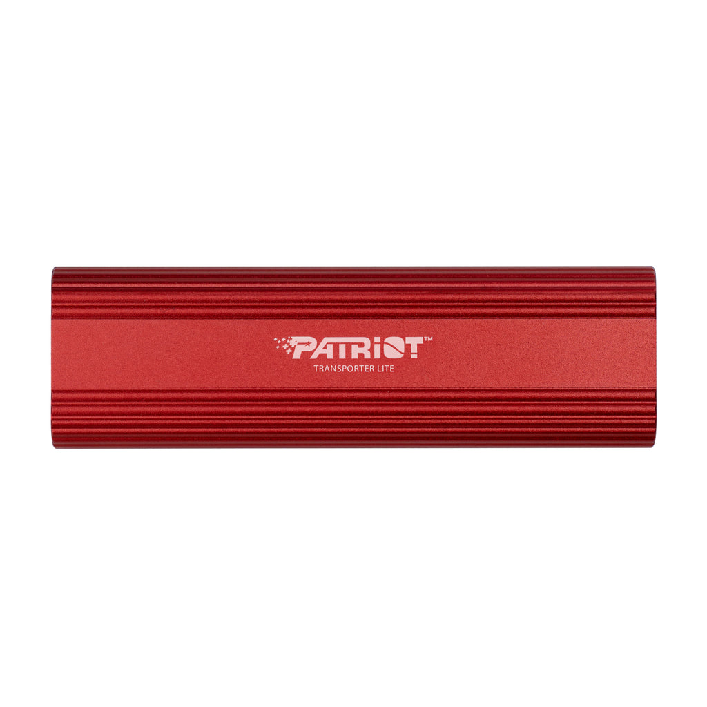 Patriot Transporter Lite 512GB USB3.2 Type-C External Portable SSD - Red