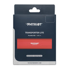 Patriot Transporter Lite 512GB USB3.2 Type-C External Portable SSD - Red