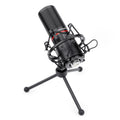 REDRAGON BLAZAR Cardioid USB Gaming Mic and Tripod - Black