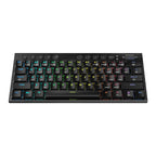 REDRAGON Horus Mini Pro 61Key Wireless Bluetooth Red Switch RGB Low Profile Gaming Mechanical Keyboard - Black