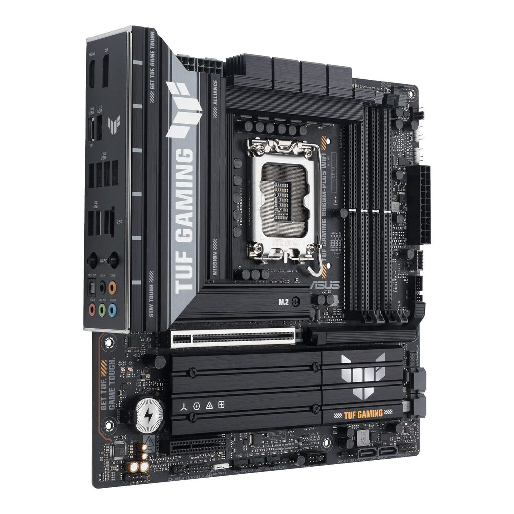 Asus TUF Gaming B860M-Plus Wi-Fi M-ATX Motherboard – Intel LGA1851, DDR5, PCIe 5.0. Wi-Fi 7