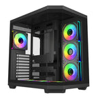 FSP U580 ARGB ATX Ultra Tower Gaming Chassis - Black